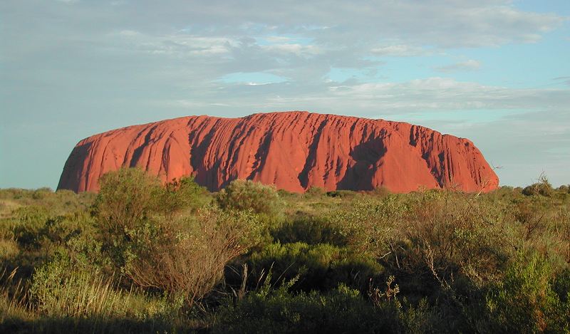 Ayers Rock, also known as Uluru