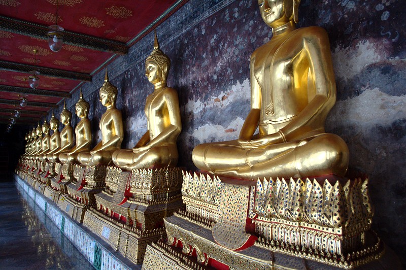 Buddhas at Wat Suthat