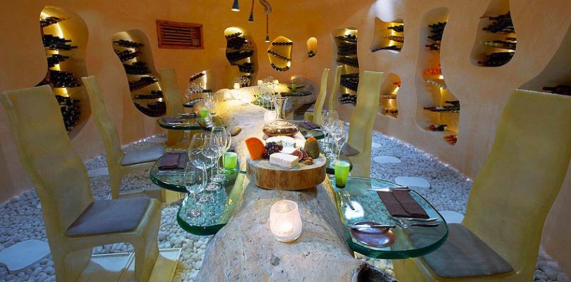Underground wine cellar and chocolate cave at Gili Lankanfushi, North Male Atoll, Maldives