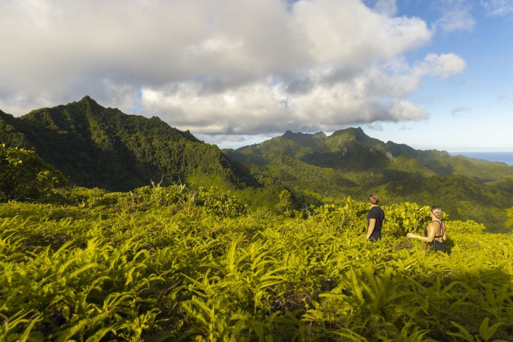 Mountains of Rarotonga, Cook Islands