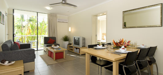 Garden View One Bedroom Apartment - Sabaya Resort Port Douglas.  Photo copyright Rydges Hotels & Resorts.