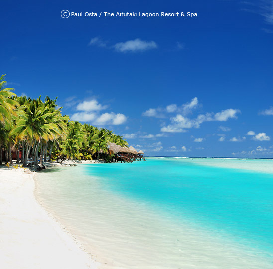 The beach, From Photo Gallery For The Aitutaki Lagoon Resort &amp; Spa, Aitutaki, Cook Islands