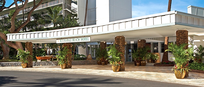 Main Entrance - Ka'anapali Beach Hotel.