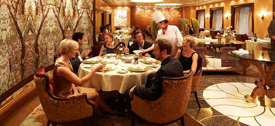 Main Dining Room From Photo Gallery For Royal Caribbean S Adventure Of The Seas Cruise Ships Photo 27588 Visual Itineraries