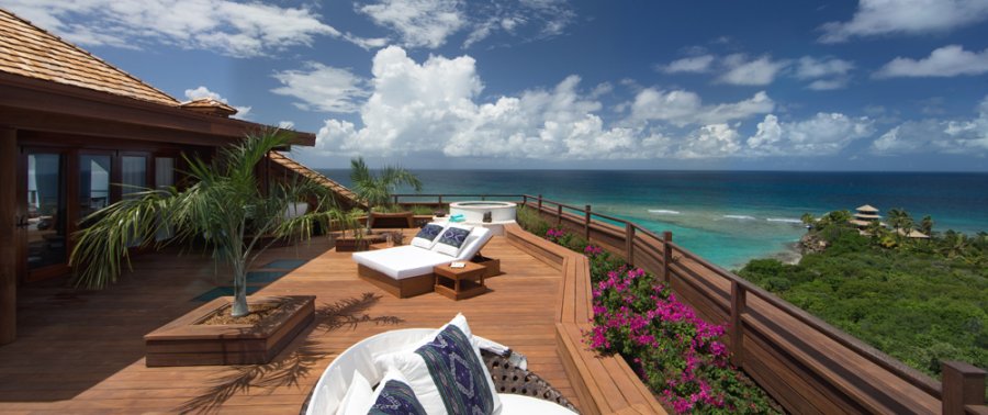 The Great House - Necker Island.