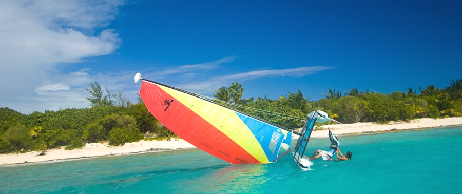 Sailing - Necker Island.