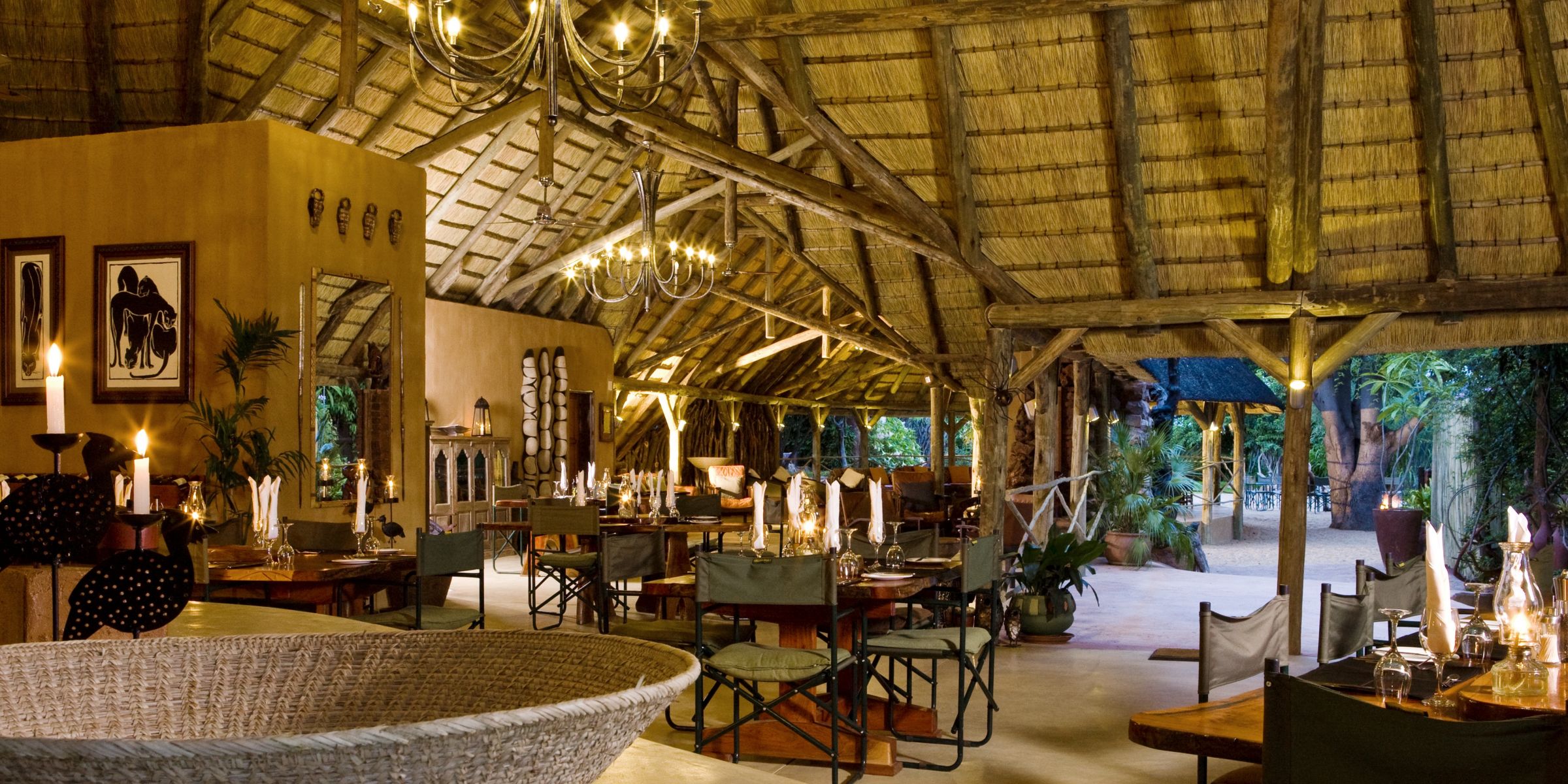 Okonjima Luxury Bush Lodge Lobby - Okonjima Luxury Bush Lodge.  Photo copyright Okonjima Luxury Bush Lodge - Mango African Safaris.