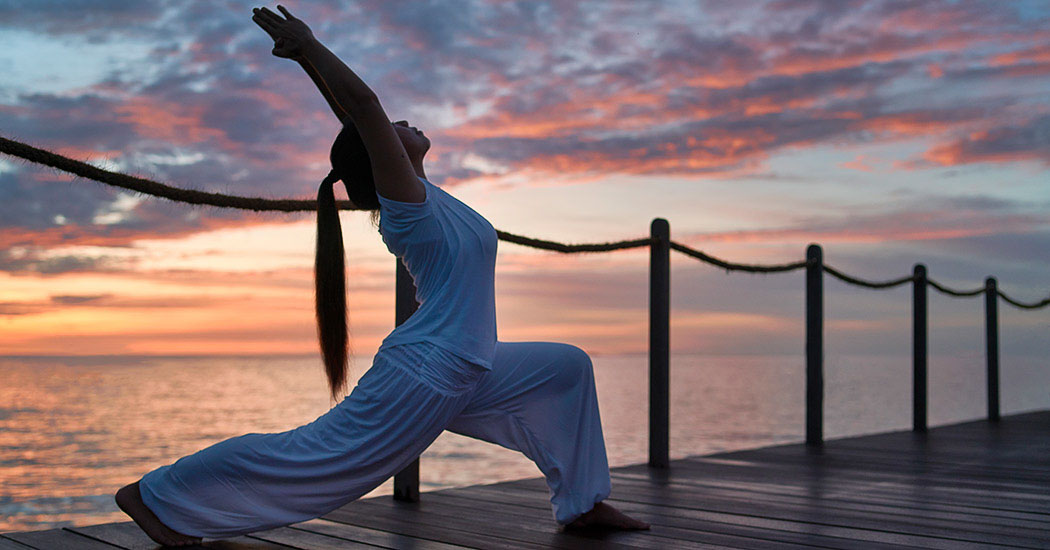 Yoga - Raffles Maldives Meradhoo.