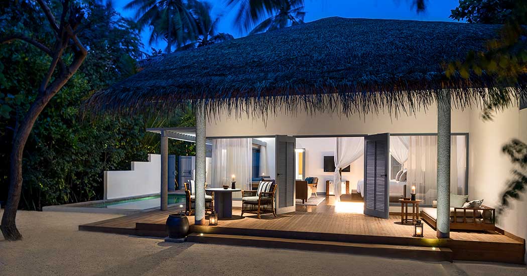 Beach Villa with Pool - Raffles Maldives Meradhoo.