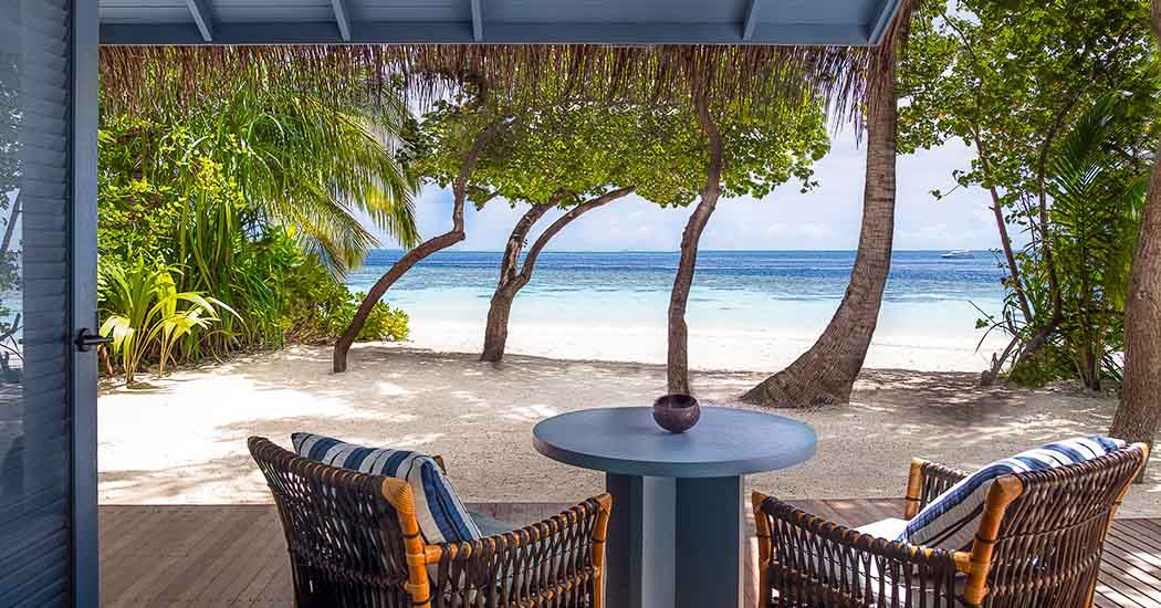 Beach Residence with Pool - Raffles Maldives Meradhoo.