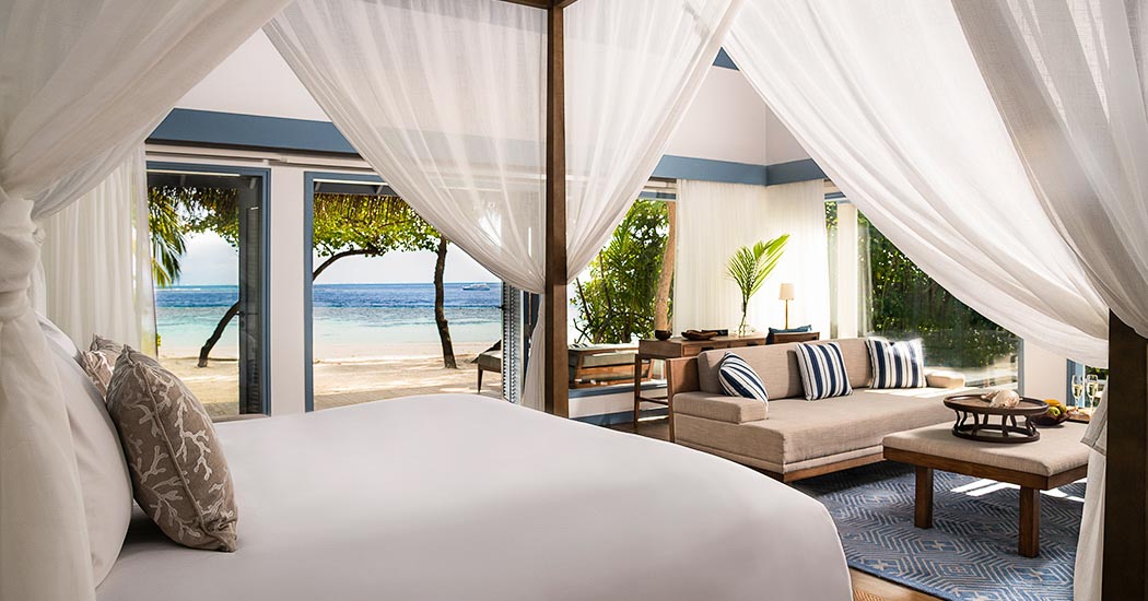 Beach Residence with Pool - Raffles Maldives Meradhoo.