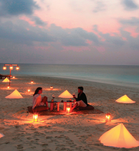 Midnight Astronomy Picnic - Soneva Jani.