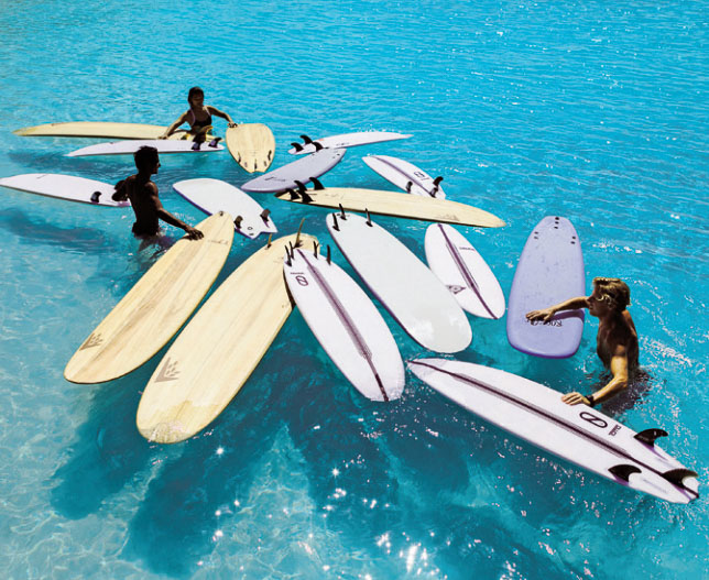 Eco-Friendly Surfing - Soneva Jani.