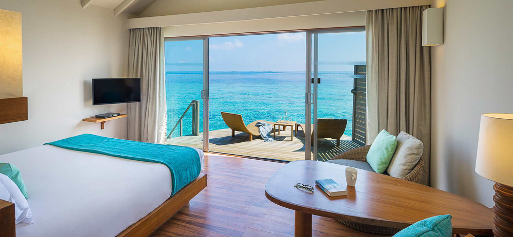 Deluxe Water Villa - Centara Ras Fushi Resort & Spa Maldives.