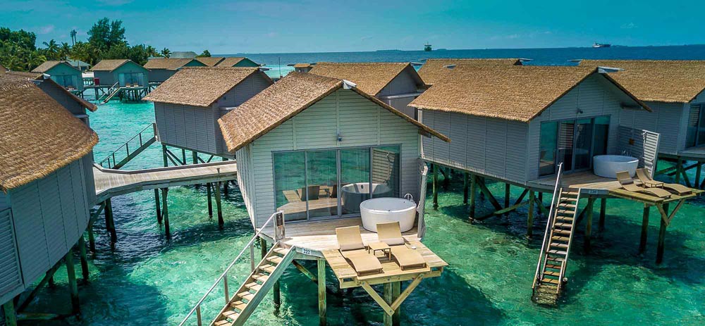 Deluxe Spa Over Water Villa - Centara Ras Fushi Resort & Spa Maldives.