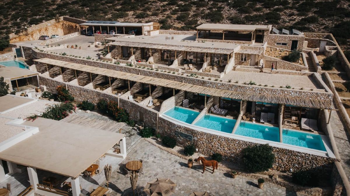 Overview - Mythic Paros.  Photo copyright Mythic Paros.