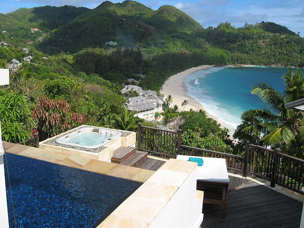 Banyan Tree Seychelles - Banyan Tree Seychelles. Copyright Michael Cottam.
