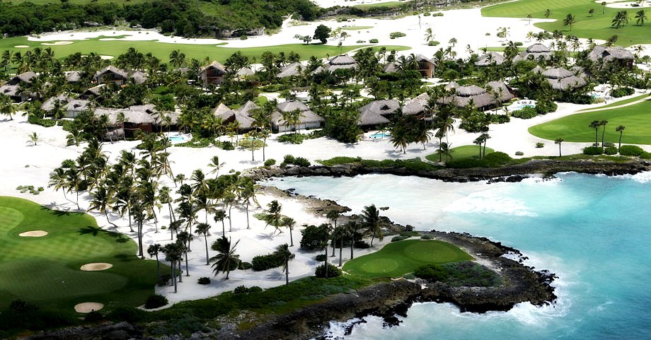 Aerial View of Cap Cana - Caleton Villas at Cap Cana. Copyright Caleton Villas at Cap Cana.