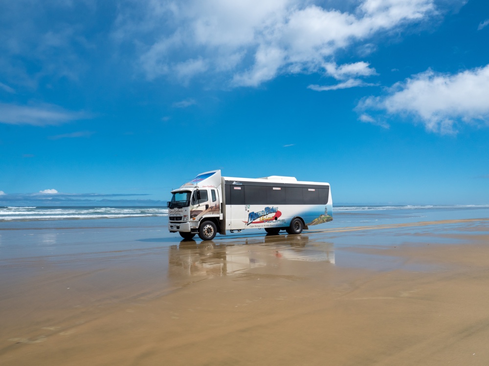 Dune Rider Cape Reinga - Explore Trips - Dune Rider - Cape Reinga via 90 Mile Beach. Copyright Dune Rider - Cape Reinga via 90 Mile Beach.