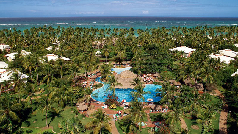 Aerial View of the Resort - Grand Palladium Bavaro Suites Resort & Spa. Copyright Grand Palladium Bavaro Suites Resort.