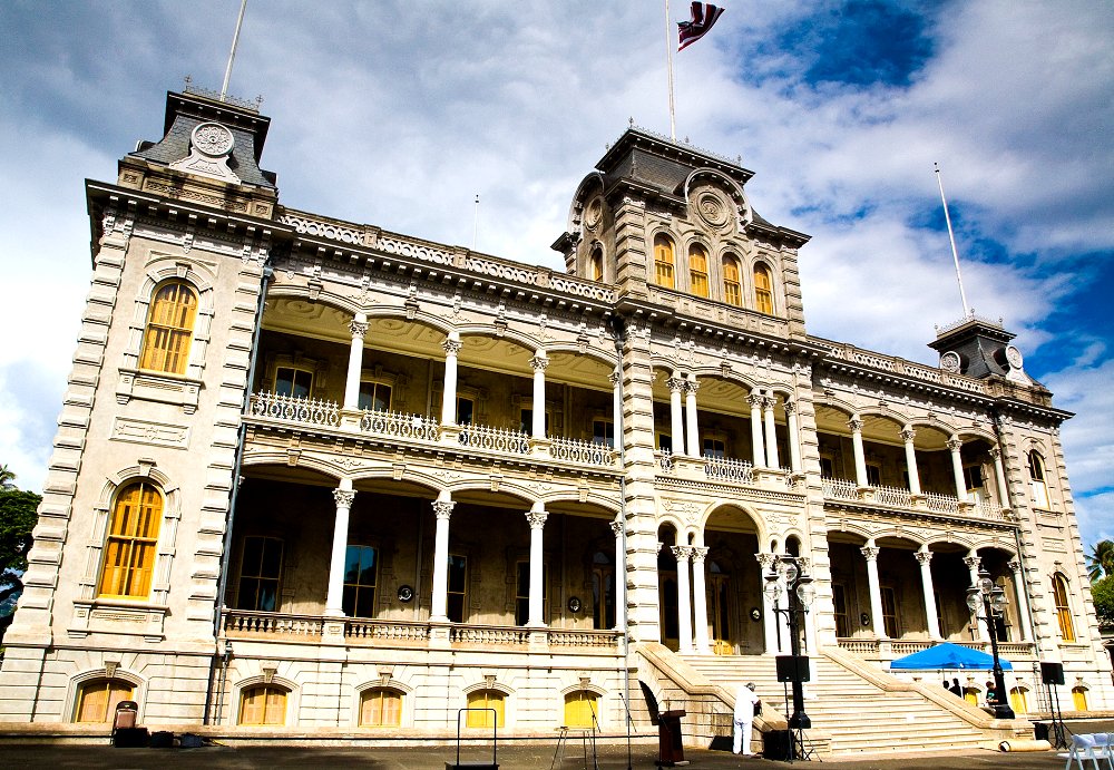 'Iolani Palace, the Official Residence of the Hawaiian Monarchy - Iolani Palace. Copyright Hawaii Tourism Authority (HTA) / Tor Johnson.
