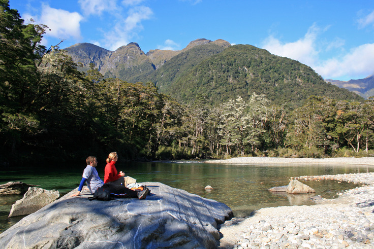 Milford Track - Real Journeys Guided Walk - Milford Track - Real Journeys Guided Walk. Copyright Milford Track - Real Journeys Guided Walk.