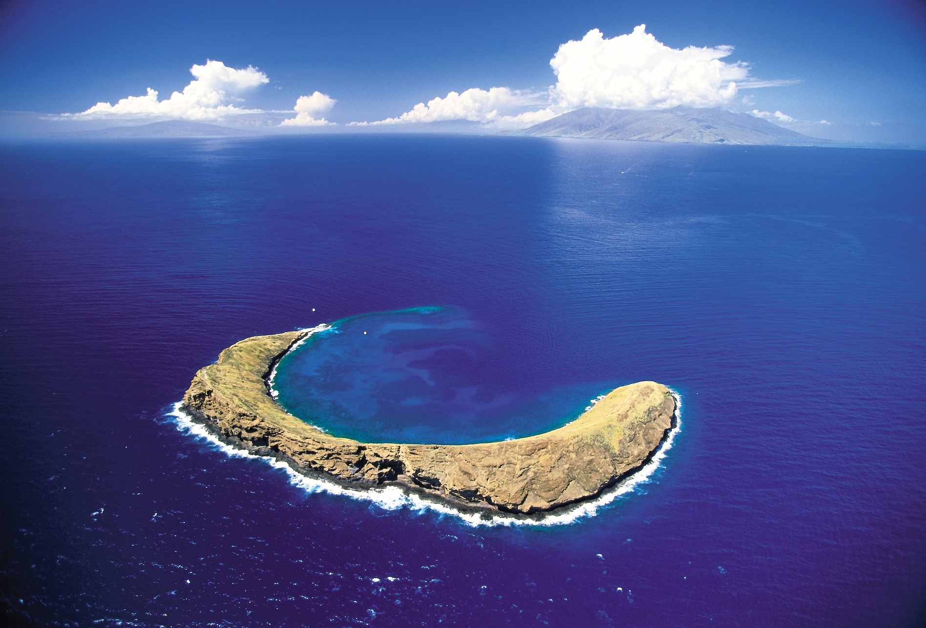 Molokini - Molokini. Copyright Hawaii Tourism Authority (HTA) / Ron Dahlquist.