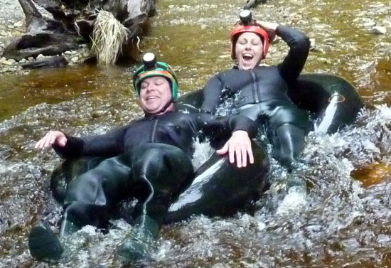 The Dragons Blackwater Cave Rafting Experience with Glow-worms - New Zealand Discovery Adventures.