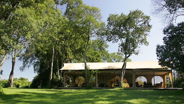 Setting at Rekero Camp - Rekero Camp. Copyright Rekero Camp.