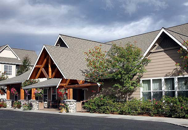Entrance - Residence Inn Anchorage Midtown. Copyright Marriott.