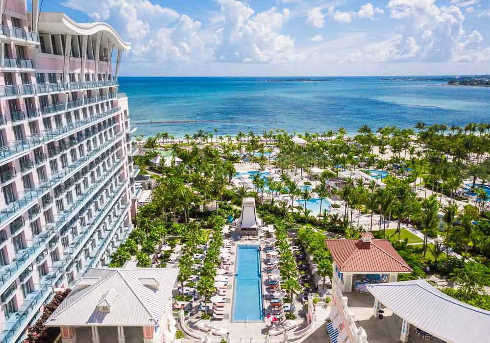 SLS Hotels takes its standards of style, luxury and service to an exotic new locale with SLS Baha Mar - SLS Baha Mar. Copyright SLS Baha Mar.