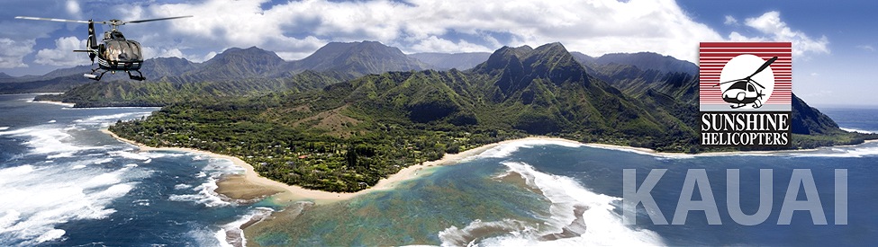 Sunshine Helicopters Kauai - Sunshine Helicopters Kauai. Copyright Sunshine Helicopters.