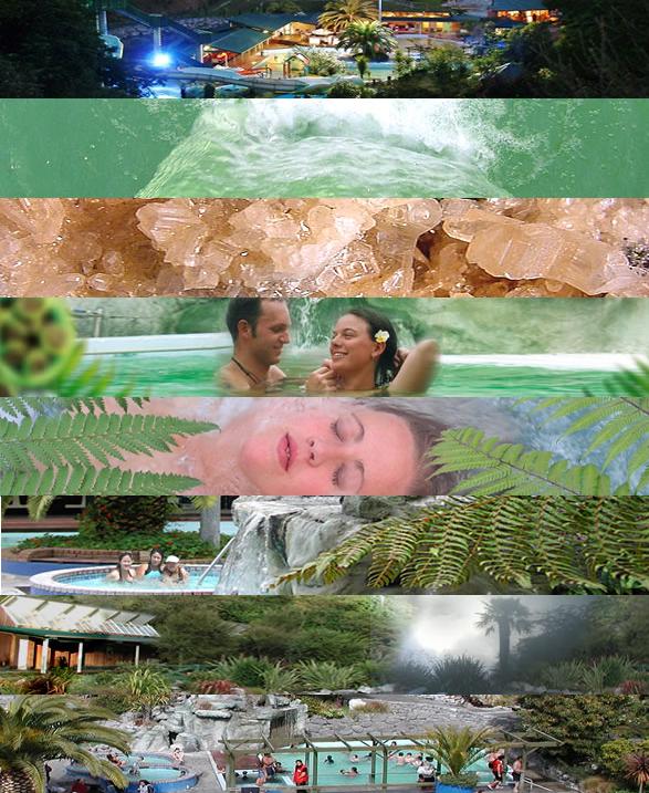Hot Mineral Pools - Taupo DeBretts Spa Resort.