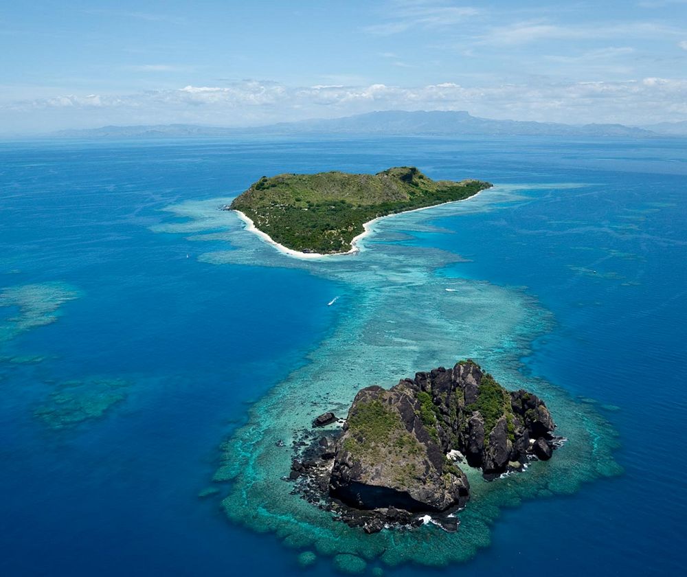 The island - Vomo Island Resort. Copyright Vomo Island Resort.